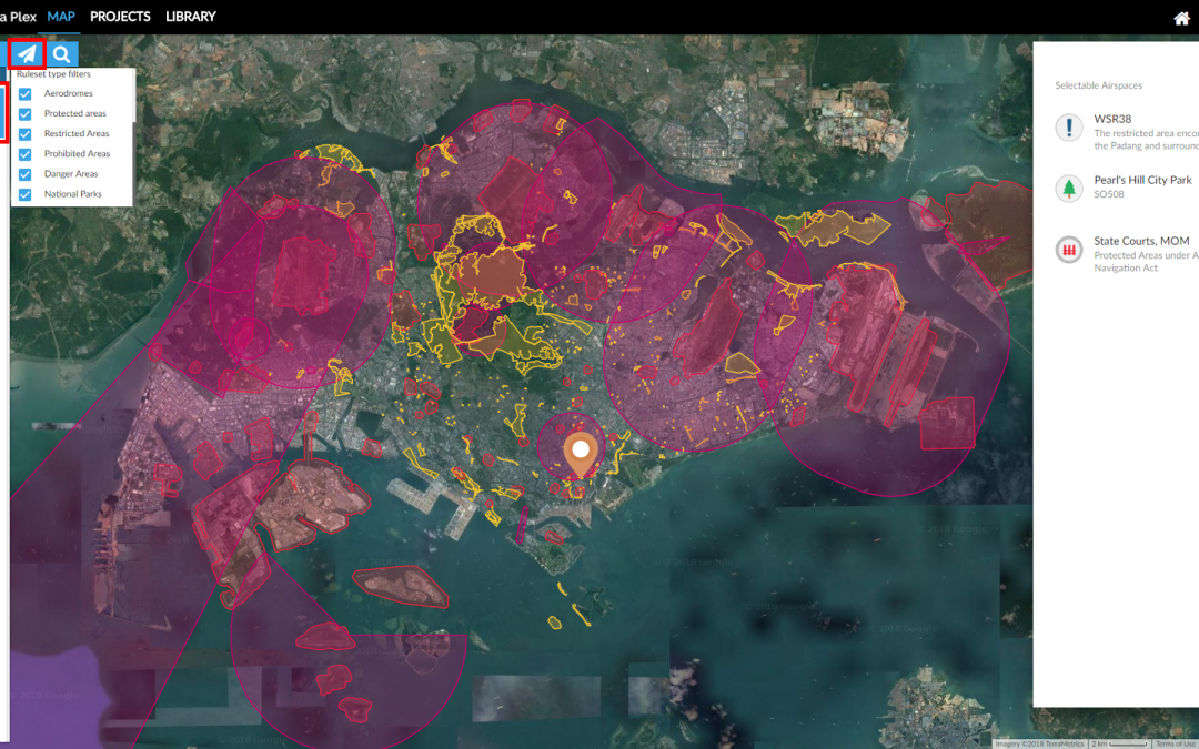 Singapore Area Limits (updated 2018)