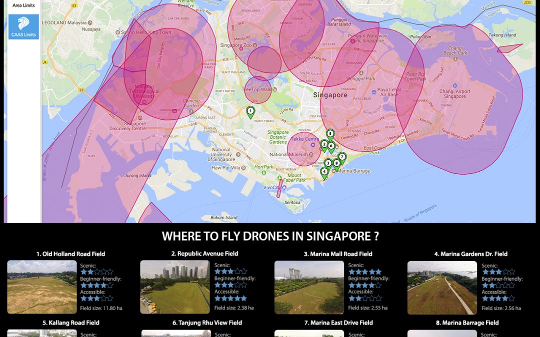 Where to fly drones in Singapore? (With Map)