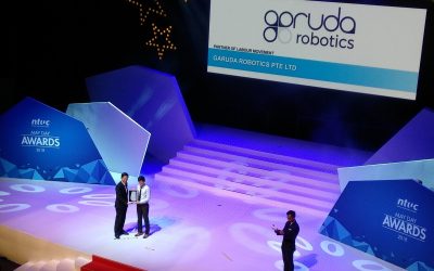 Garuda Robotics Conferred the “Partner of Labour Movement” Award on May Day 2018